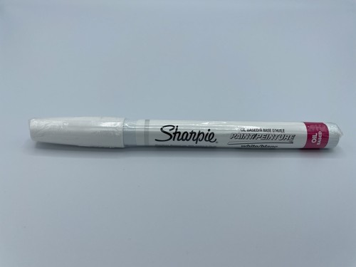 White Sharpie Oil Based Paint Marker 35543, Fine Point