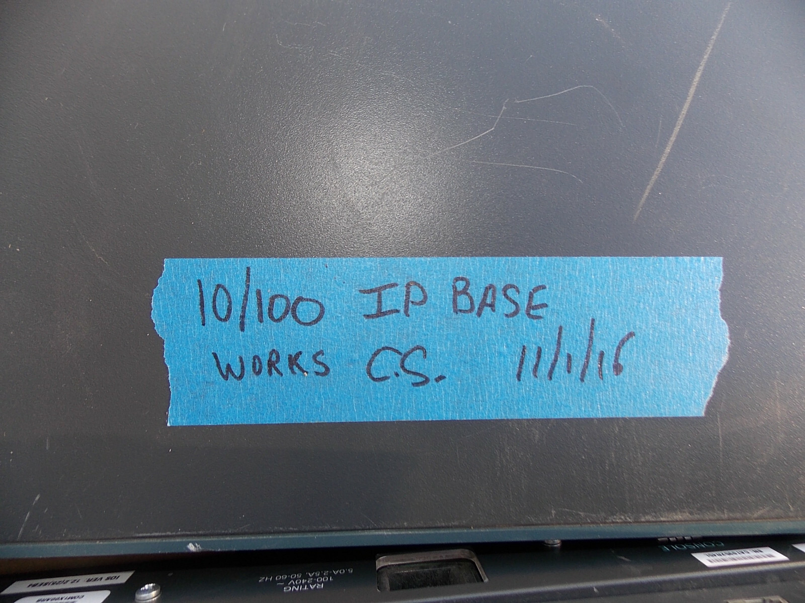 Cisco Catalyst 3560 PoE-24 WS-C3560-24PS-S 24-Port PoE Switch for parts / Repair