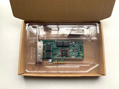 Dell TMGR6 Broadcom BCM5719 Quad Port RJ45 1GbE PCIe x4 Low Profile Network Card