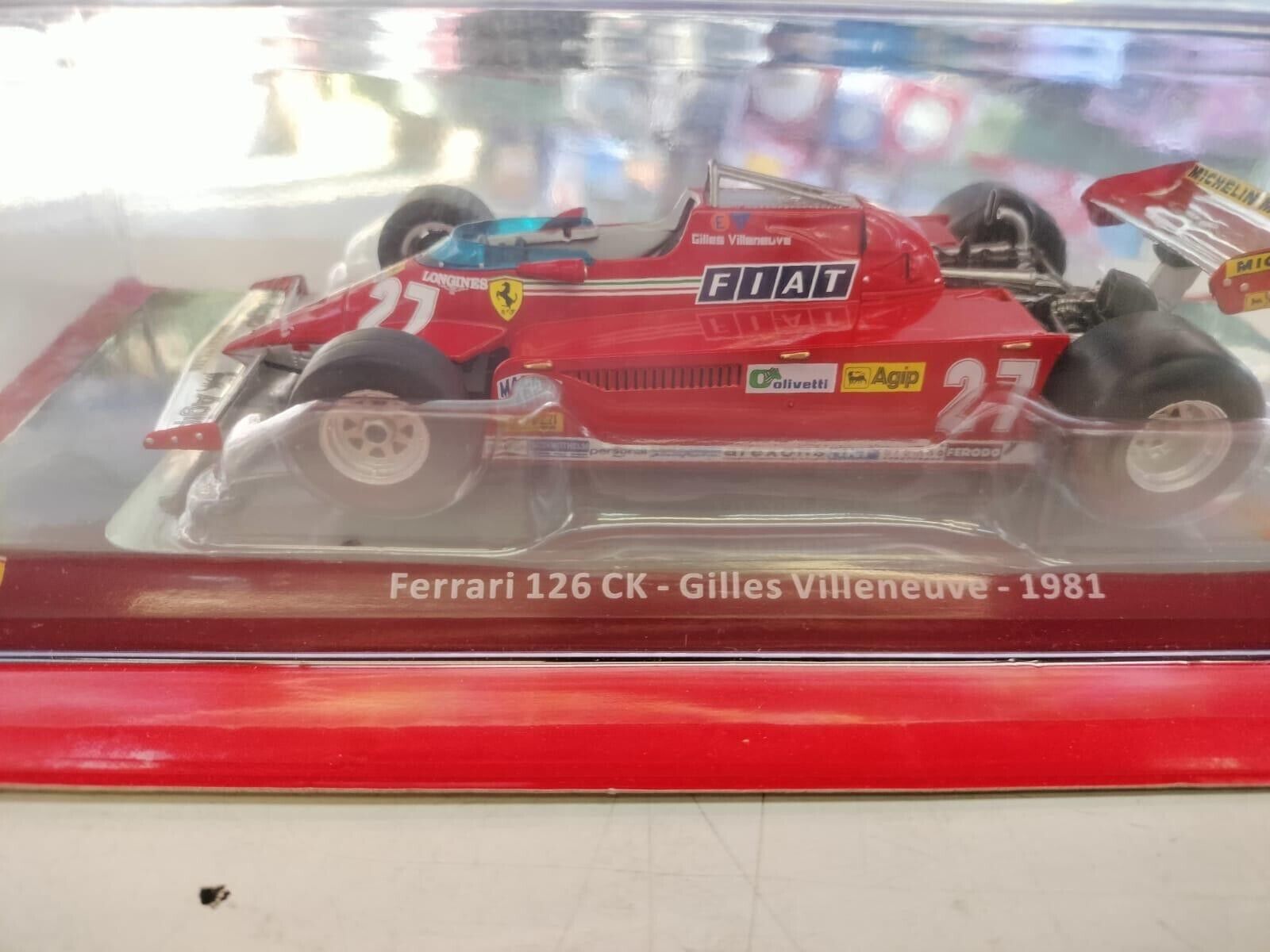 1981 FERRARI 126 CK #16 The Great Ferrari F1 1:24 . Gilles