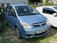 2008 Vauxhall Meriva 1.4i 16v Life 5dr MPV Petrol Manual