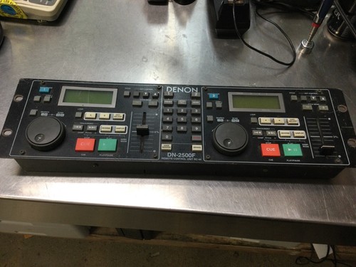 DENON DN-2500F CDプレーヤー& DN-X050ミキサー音出し確認 DENON DN-2500F CDプレーヤー& DN-X050ミキサー音出し確認