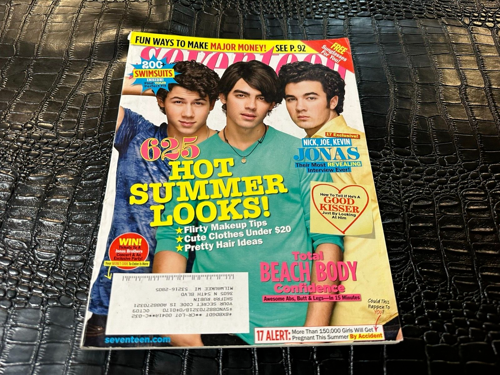 JUNE 2009 SEVENTEEN fashion magazine JONAS BROTHERS | eBay