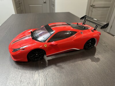 タミヤ TT02 シャーシとフェラーリ 458 イタリア ボディ