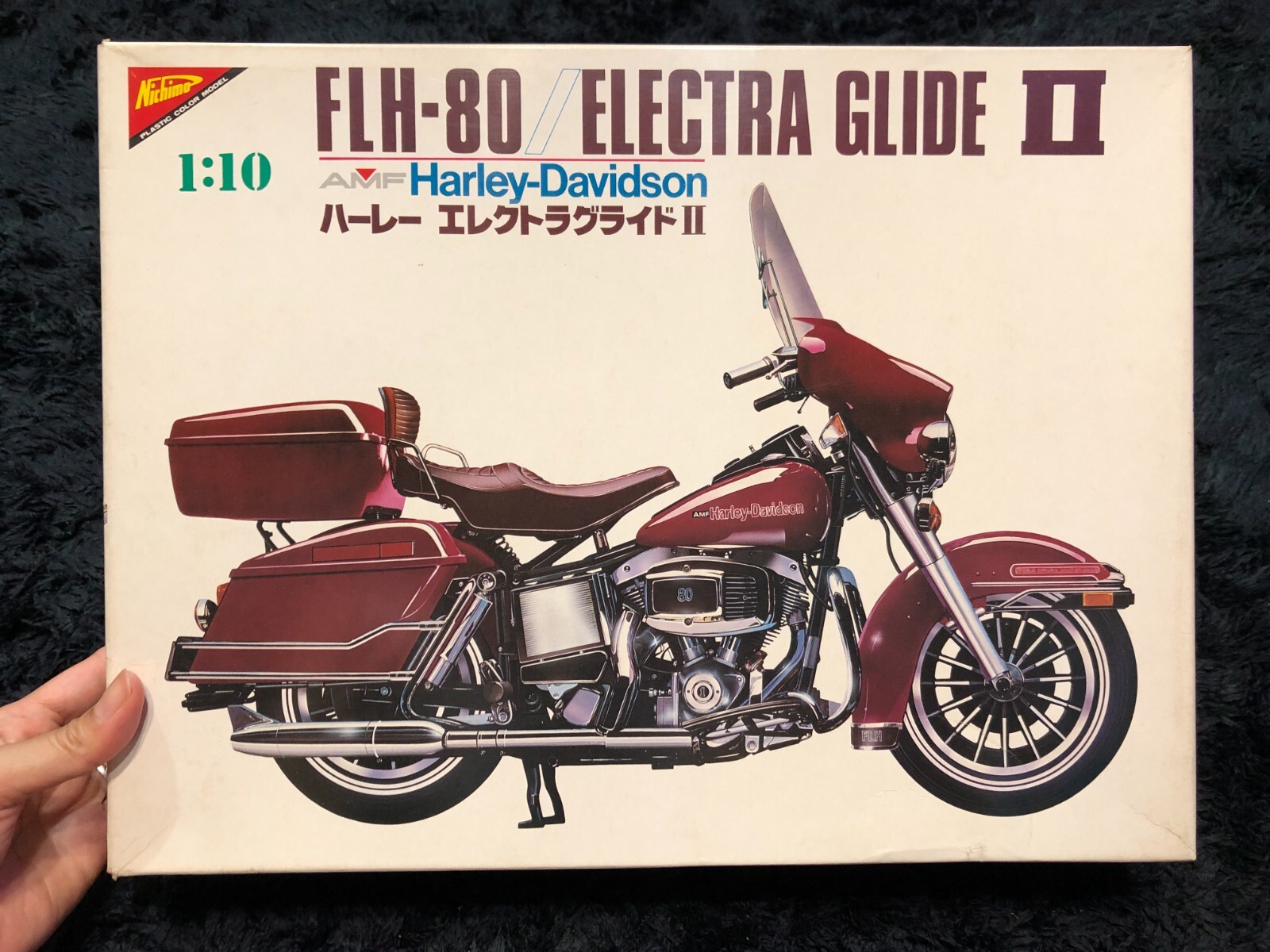 未組み立て ナガノ ハーレーダビッドソン FLH-80 1⁄8 HarleyDavidson