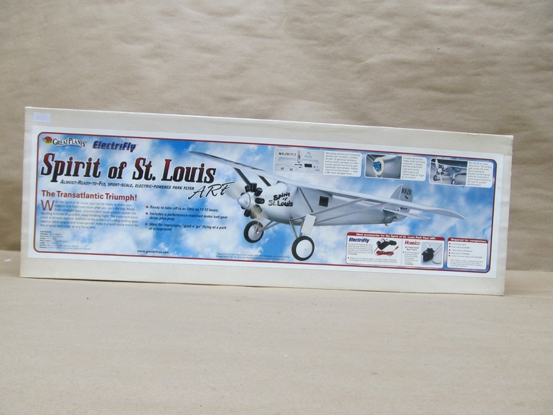 Great Planes ElectriFly Spirit of St. Louis Sport Scale Elec.