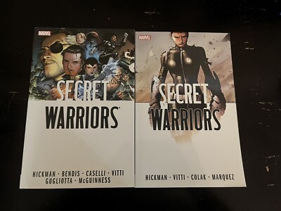 Marvel Comics Secret Warriors Complete Collection Volumes 1 & 2 Graphic Novels
