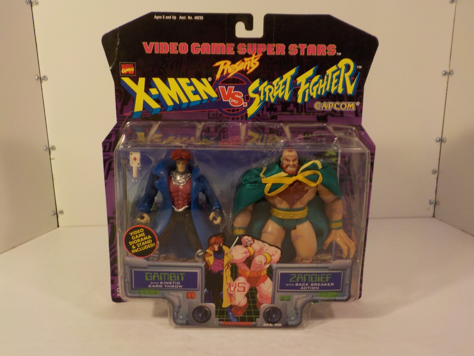 【未開封】X-MEN VS. ストリートファイター フィギュア Video Game Super Stars Marvel X-Men VS. Capcom Street