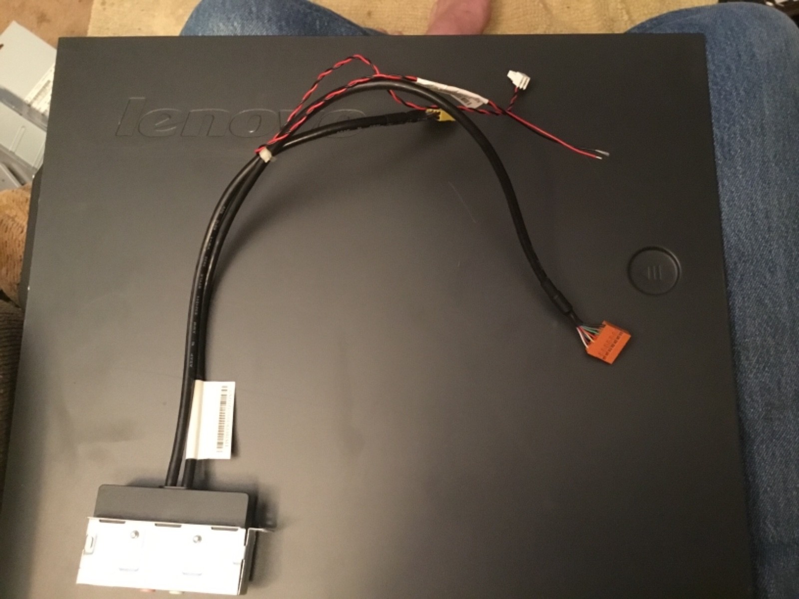 Genuine IBM Lenovo M7300 USB Audio Panel  With Cable 43N9076