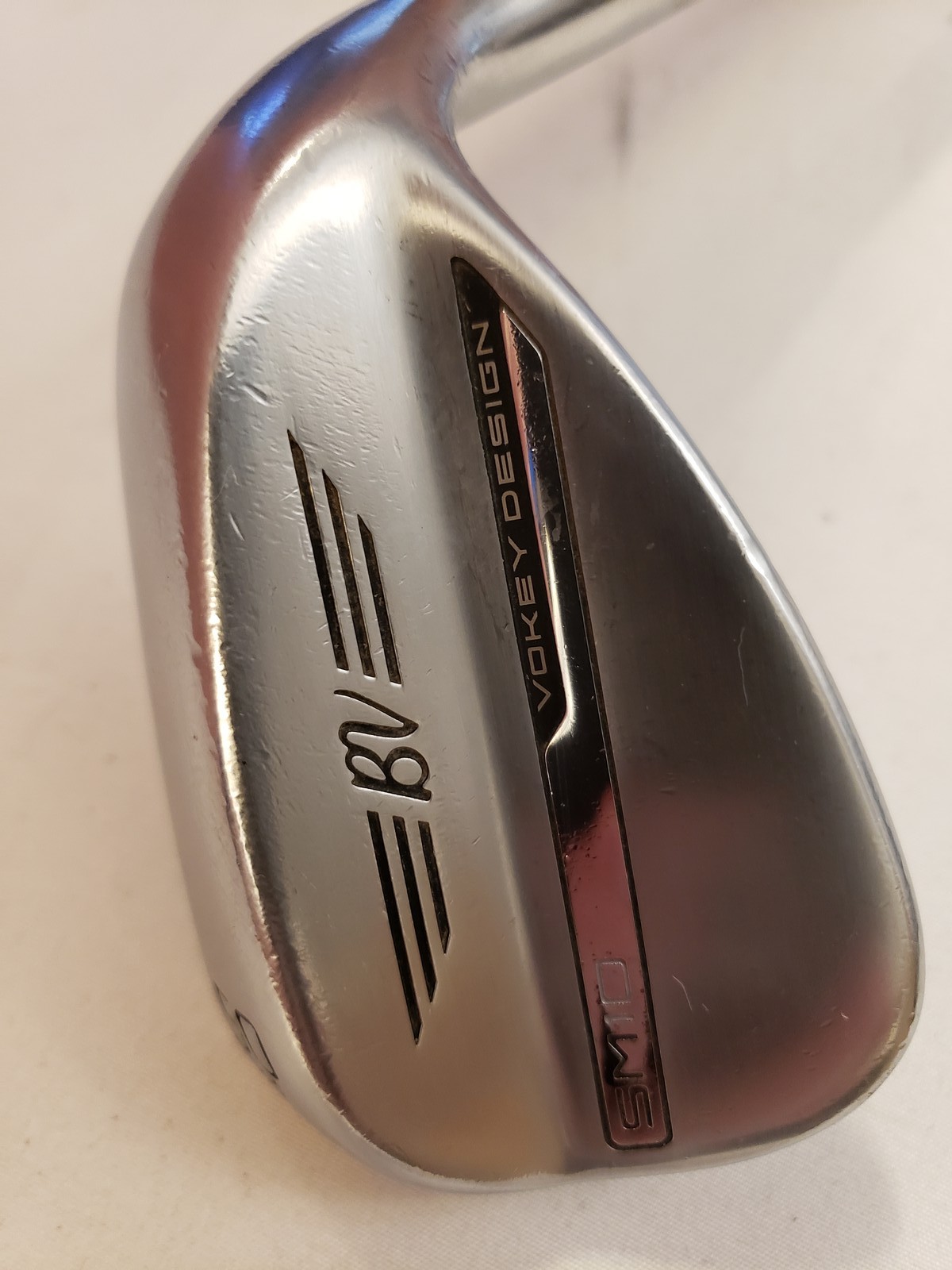 Used Titleist Vokey SM10 - Gap Wedge 50* - 08* B - F Grind - Tour Chrome - RH