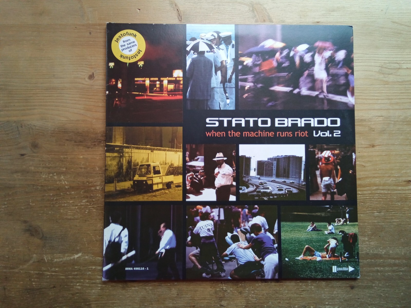 その他 When the Machine Runs Riot, Vol. 2 [CD] Stato Brado When The Machine Runs Riot Vol 2 VG+ 2 x Vinyl