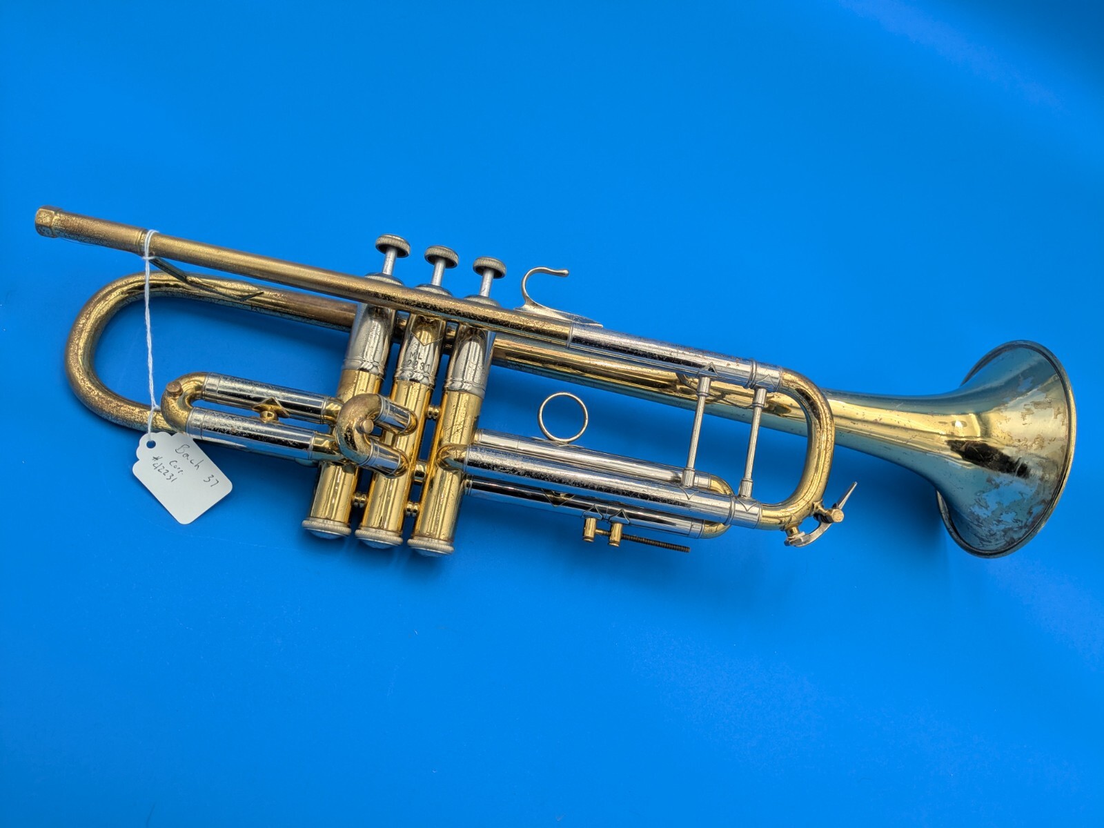 Bach Stradivarius Trumpet 37 Corporation Bell Lacquer | eBay