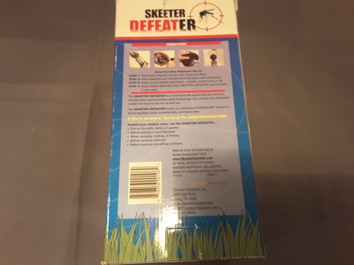 Skeeter Defeater Kills Mosquitoes on Contact Dusk/Dawn Sensor spray (R)