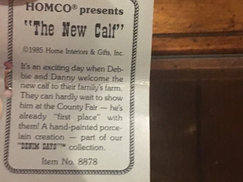 1985 Homco Figurines, 