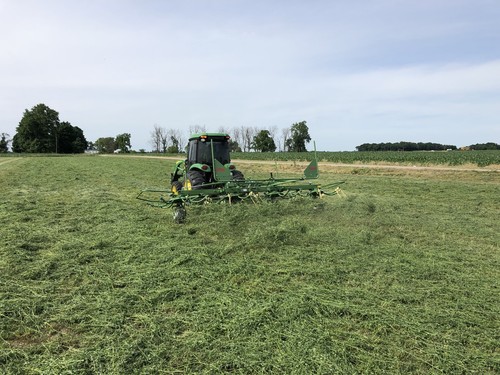 Krone Hay Tedder KW 5.52 T 4 basket
