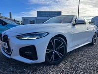 2022 BMW 4 Series 420i M Sport 2dr Step Auto CONVERTIBLE Petrol Automatic