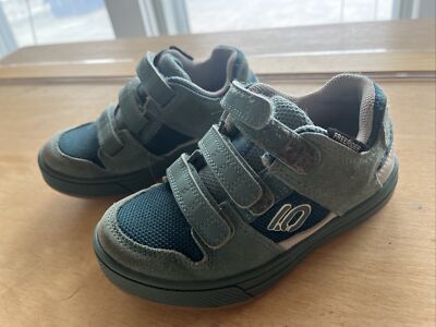 5.10 Five Ten Freerider Mountain Bike Shoes Kids Baby Turquoise Size 11.5 Used