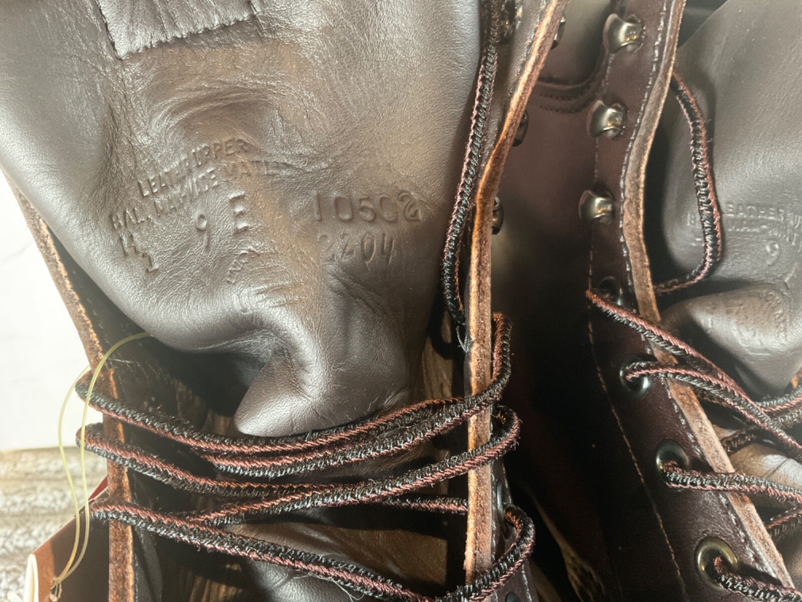 Pre-owned Red Wing Shoes Vintage Brown Red Wing Steel Toe Boots 2204 Multiple Sizes