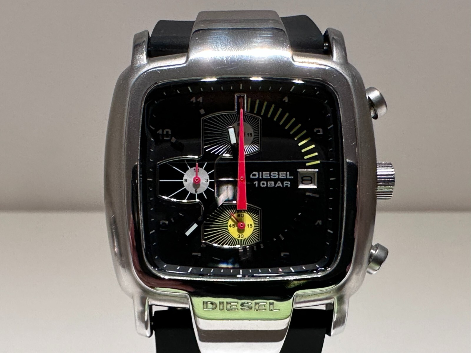 BEAUTIFUL BIG 42mm CHRONOGRAPH ST. STEEL MEN'S QUARTZ WATCH BEAUTIFUL BIG 42mm CHRONOGRAPH ST. STEEL MEN'S QUARTZ WATCH