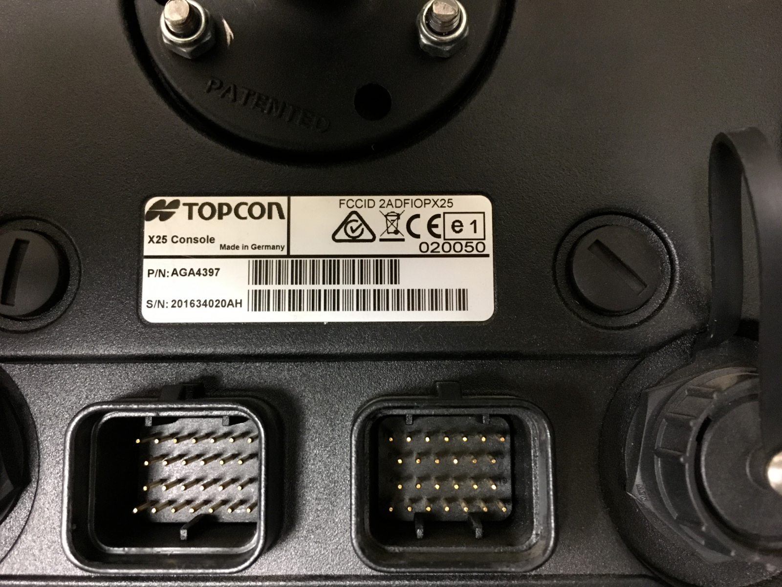 TopCon X25 Console Monitor Only
