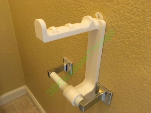 Commercial Jumbo Toilet Paper Adapter / Dispenser Useful or GAG Gift - New Ver.