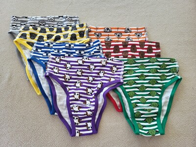 Hanna Andersson Star Wars Hipster Unders 7-Pack Last Jedi Icons Multi Color SIZE