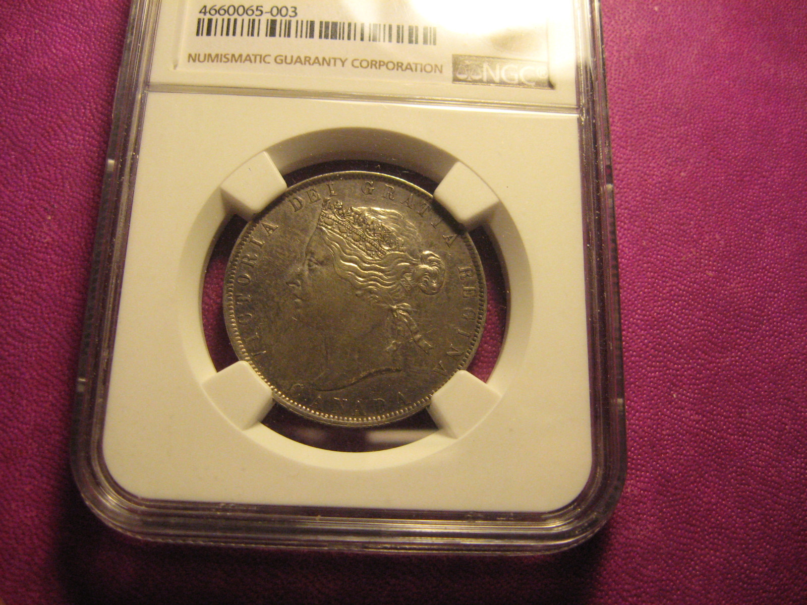 1871H Canada 50c AU