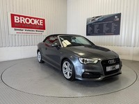 2015 Audi A3 2.0 TDI Quattro S Line 2dr CONVERTIBLE DIESEL Manual