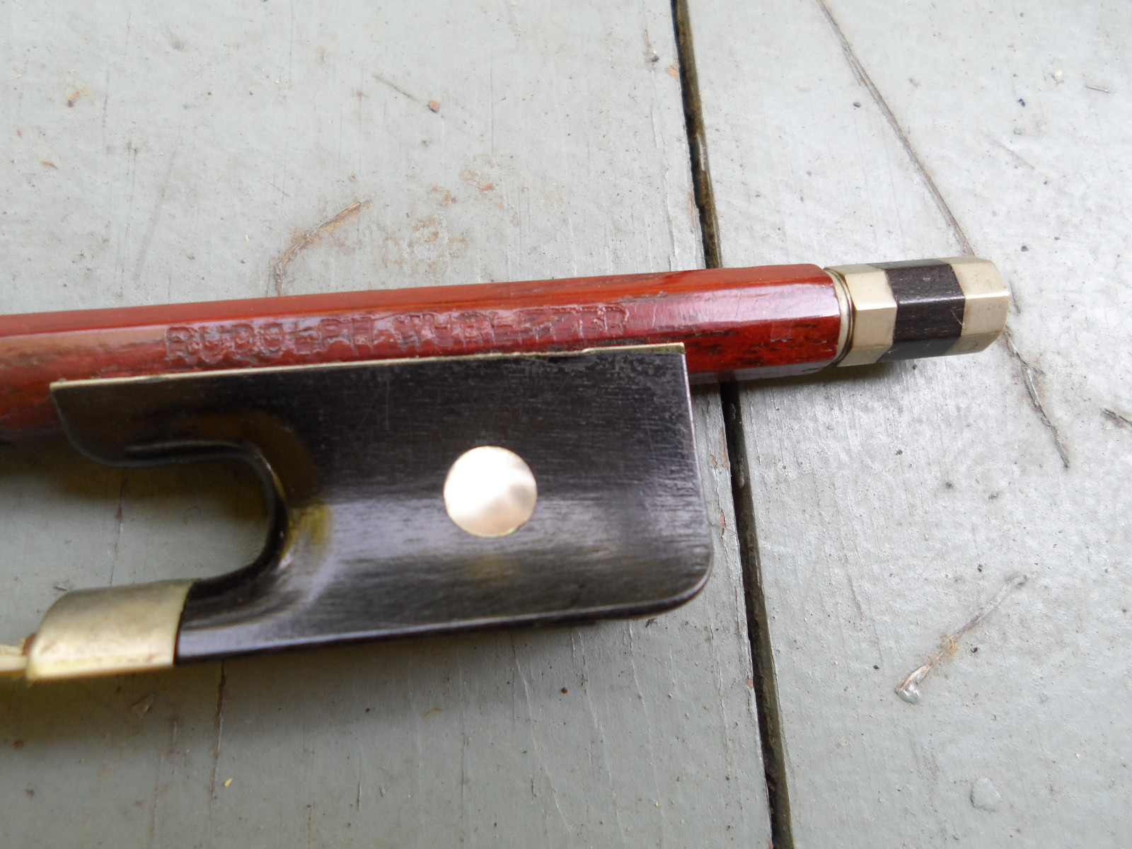 Vintage Rudolph Wurlitzer Violin Bow