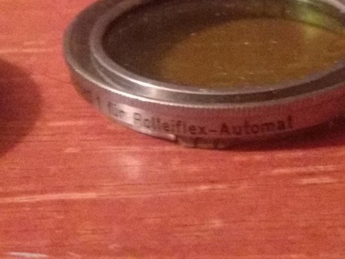 Pan Ortho Filters 1/G1/O/UV For Rolleiflex Automat