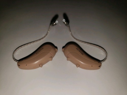 2x Miracle Ear ME RIC 3175 RIC 312 Hearing Aids Receiver-in-Canal Mint Set Pair