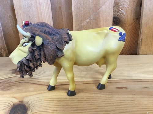 cowparade Circus Cown シリアルナンバー入り Cow Parade Collectible - “horns in the Sky” by Yukki Yaura