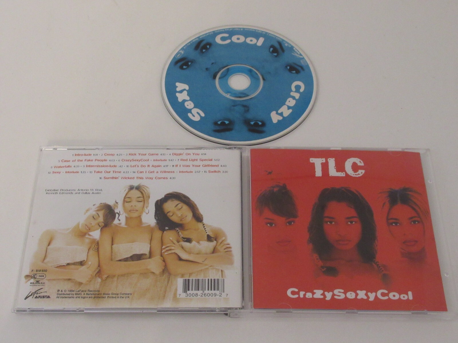 Tlc – Crazysexycool/ Laface Records – 73008-26009-2 / CD