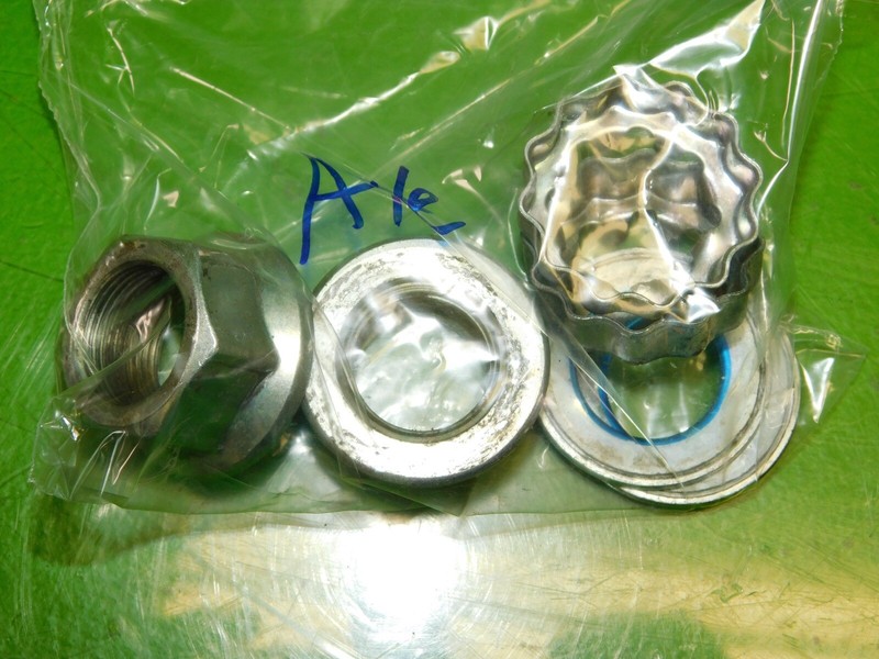 14-17 Infiniti QX50 OEM axle mount nuts left right SET