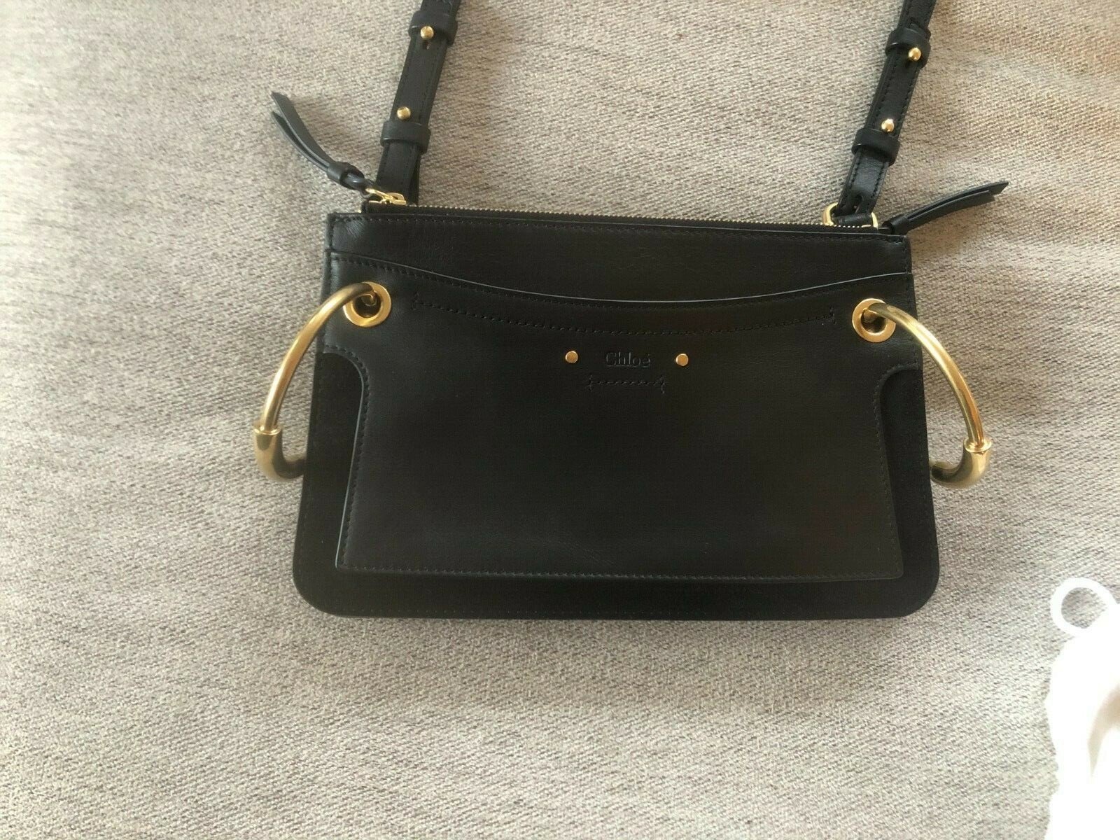 Chloe Roy Shoulder Bag Leather Mini Black | eBay Chloe Roy Shoulder Bag Leather Mini Black | eBay