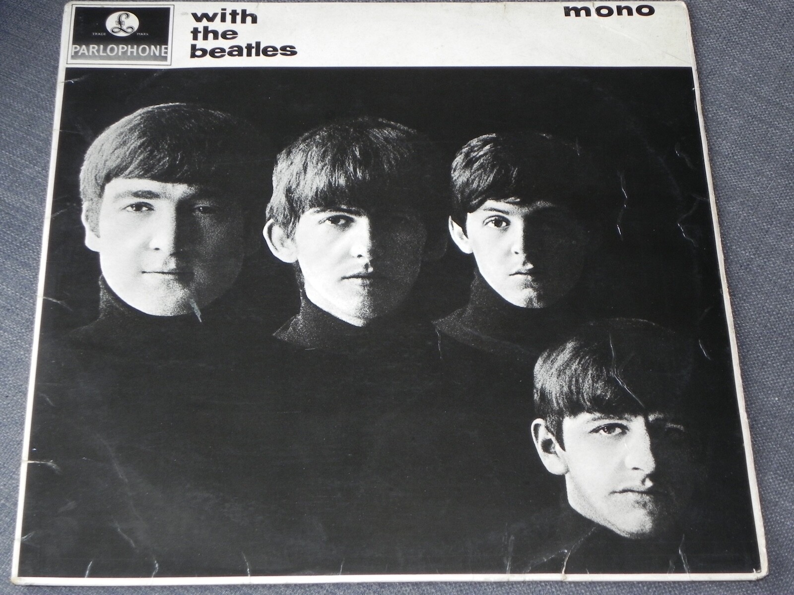 The Beatles With The Beatles UK英盤LP Mono THE BEATLES With The Beatles LP MONO 2nd Press Misprint