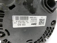 Audi A4 8W B9 19-24 TDI 2,0 116KW Lichtmaschine Generator 180A 14V Audi A4 8W B9 19-24 18.12.2015 04L903024A... Vorschau 5