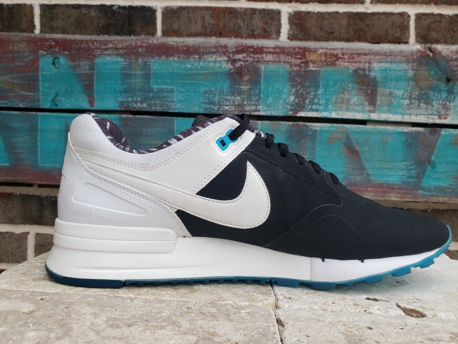 Nike Air Pegasus 89 N7 Sz 11.5 Black Turquoise White 861346 003 Air Max:  купить с доставкой из США, цена 11 167 руб - (274881045236)