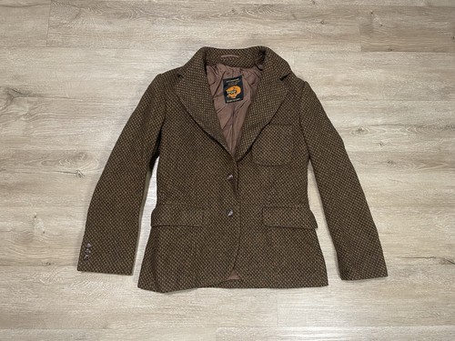 ジャケット・アウター Eaphi WOOL TWEED JACKET brown Eaphi WOOL TWEED JACKET brown