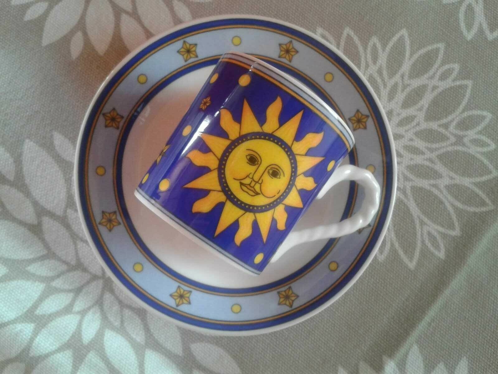 Teetasse Moon and Stars Tasse rot Villeroy /& Boch Paloma Picasso Sun
