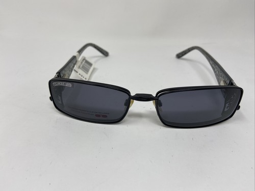 TAKUKI EYEWEAR T9922 55/17/135 90 BLACK W/ POLARIZED SUNCLIP