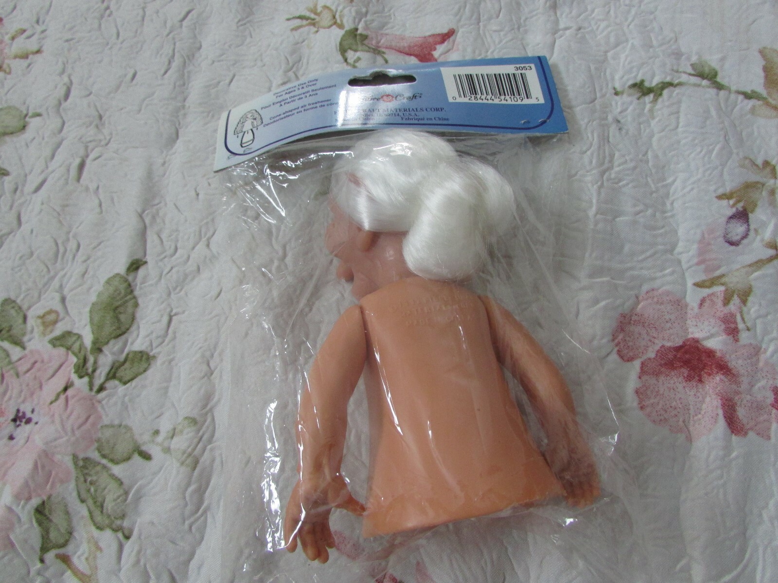 Fibre Craft Air Freshener Doll 5 3/4 GRANNY/WITCH Brand New in Sealed Package