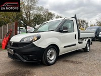 FIAT DOBLO 1.6 MULTIJET 1.6 WORKUP ALLOY DROPSIDER 2021 71 REG MILK FLOAT