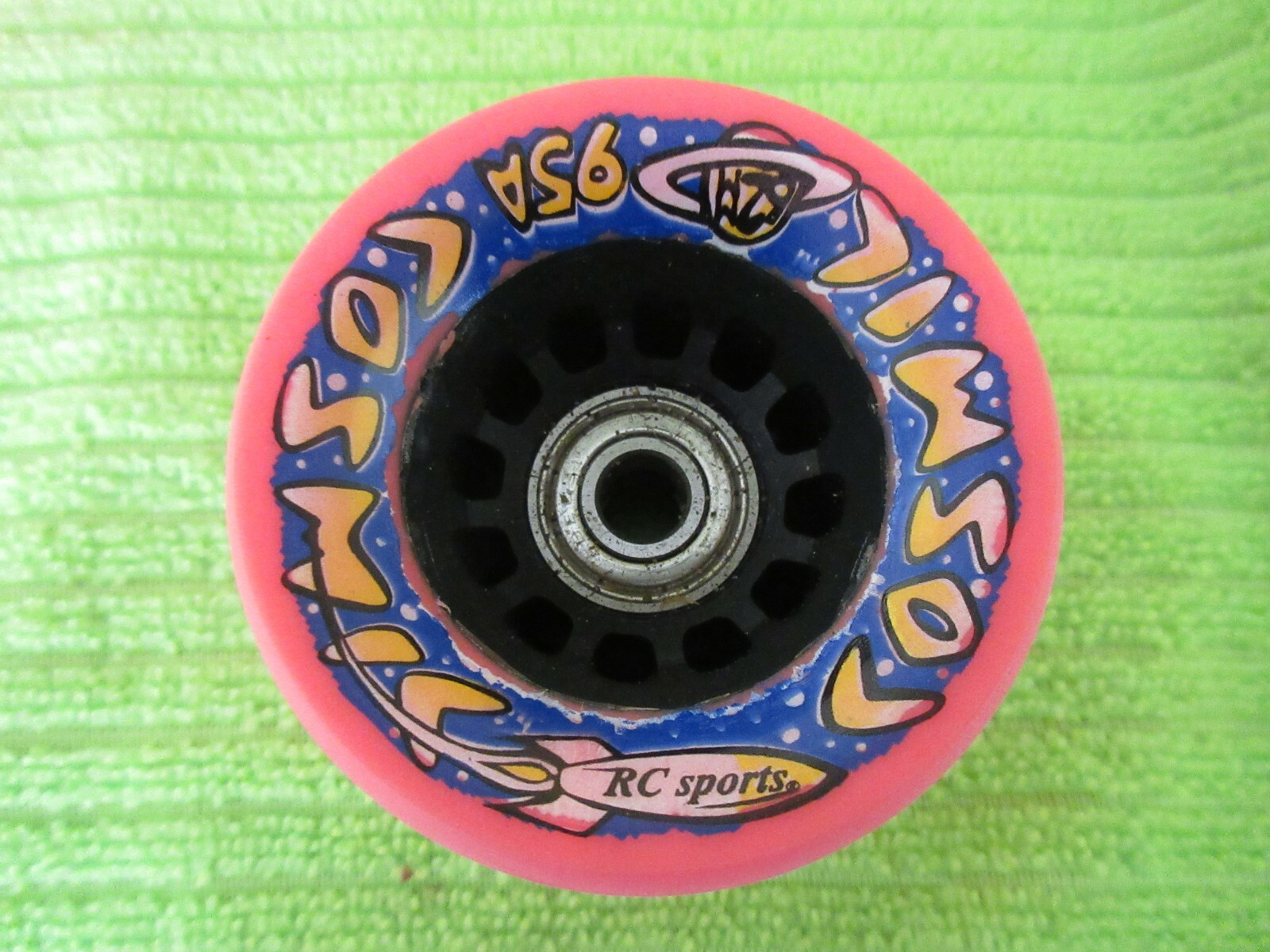 RC Sports Cosmic 95A Roller Derby Skating Wheels Lot of 7 Pink