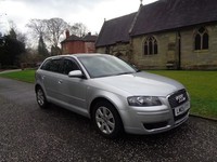 2005 Audi A3 2.0 FSI SE 5dr Tip Auto HATCHBACK Petrol Automatic
