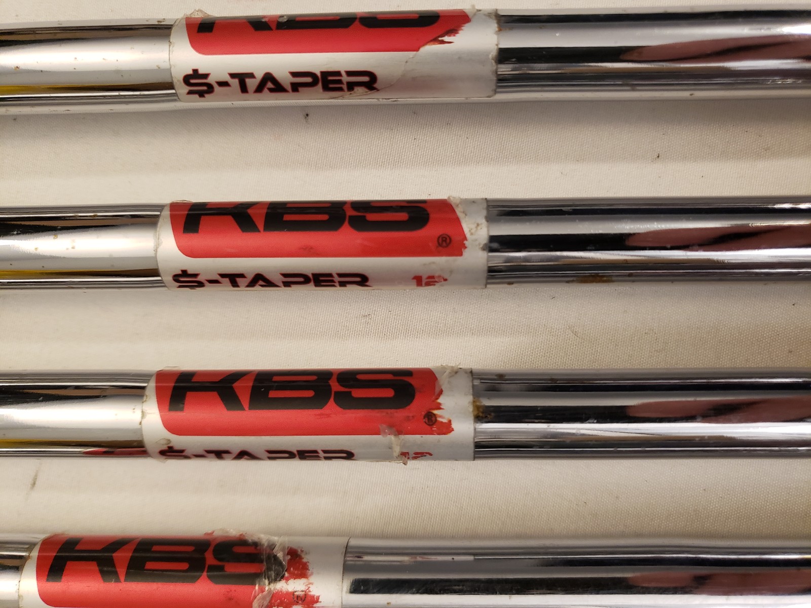 Used TaylorMade P770 2023 Iron Set (4-PW) 7 Irons - FST KBS $-Taper - Stiff - RH