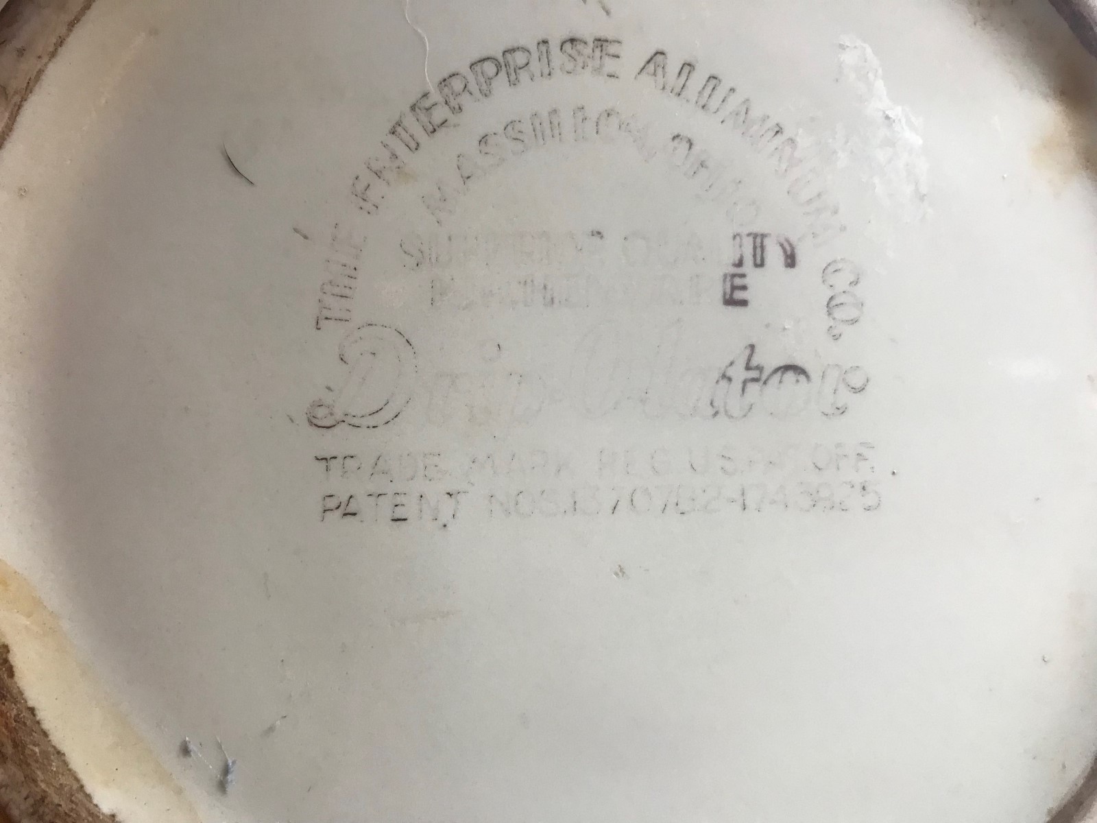 Vintage Drip O Lator coffee pot / teapot The Enterprise Aluminum Co. Lot#250127