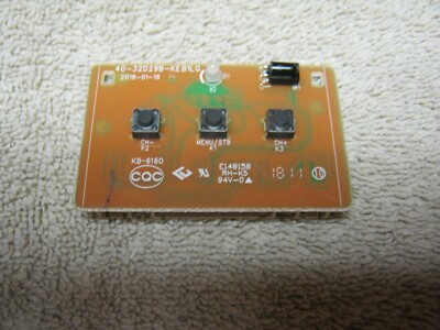 TCL POWER BUTTON/IR SENSOR 40-32D29B-KEB1LG, new!!
