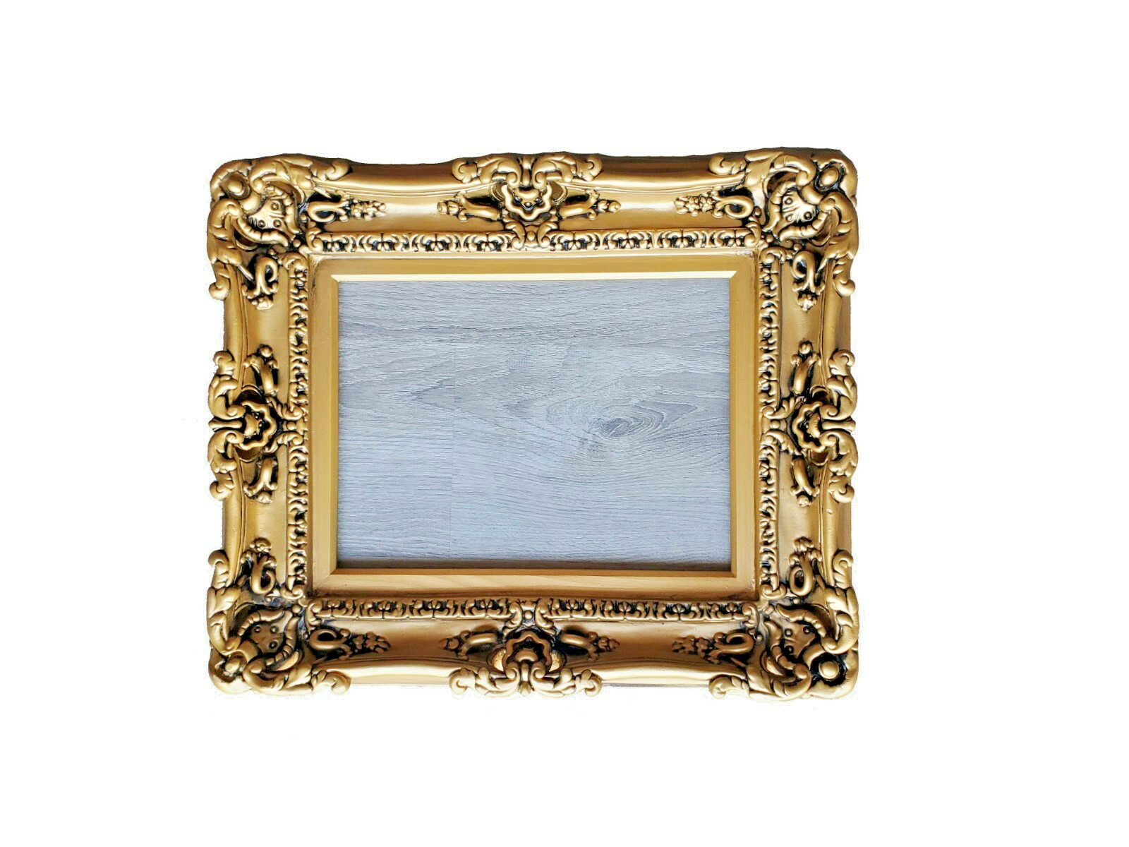 12x16 Vintage Gold Ornate Art Photo Frame Distressed Baroque