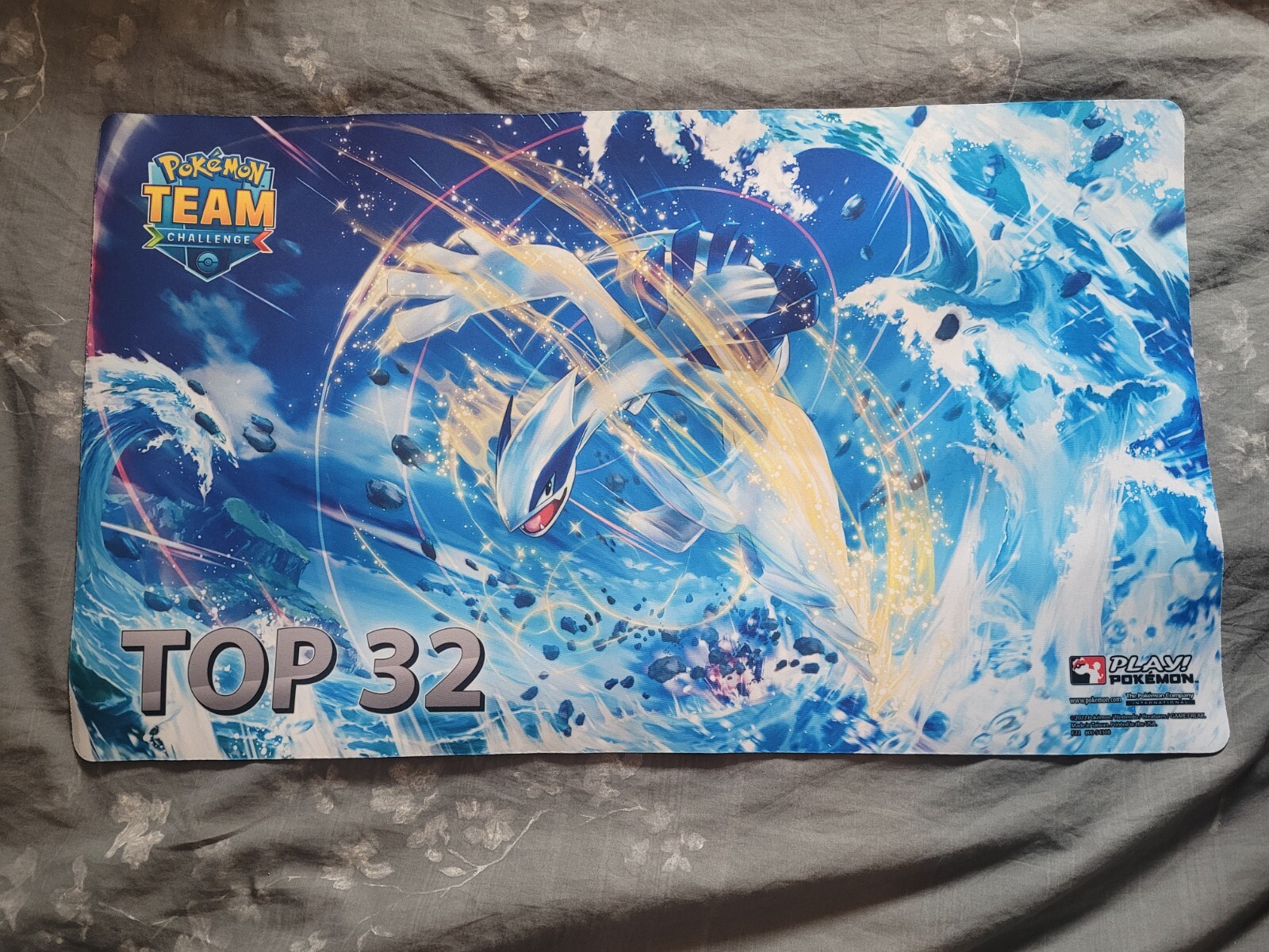 ルギア　チームチャレンジ　トップ256 プレイマット playmat Lugia ルギア プレイマット チームチャレンジ - メルカリ
